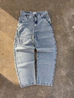 Jean Baggy diseño bolsillo trasero