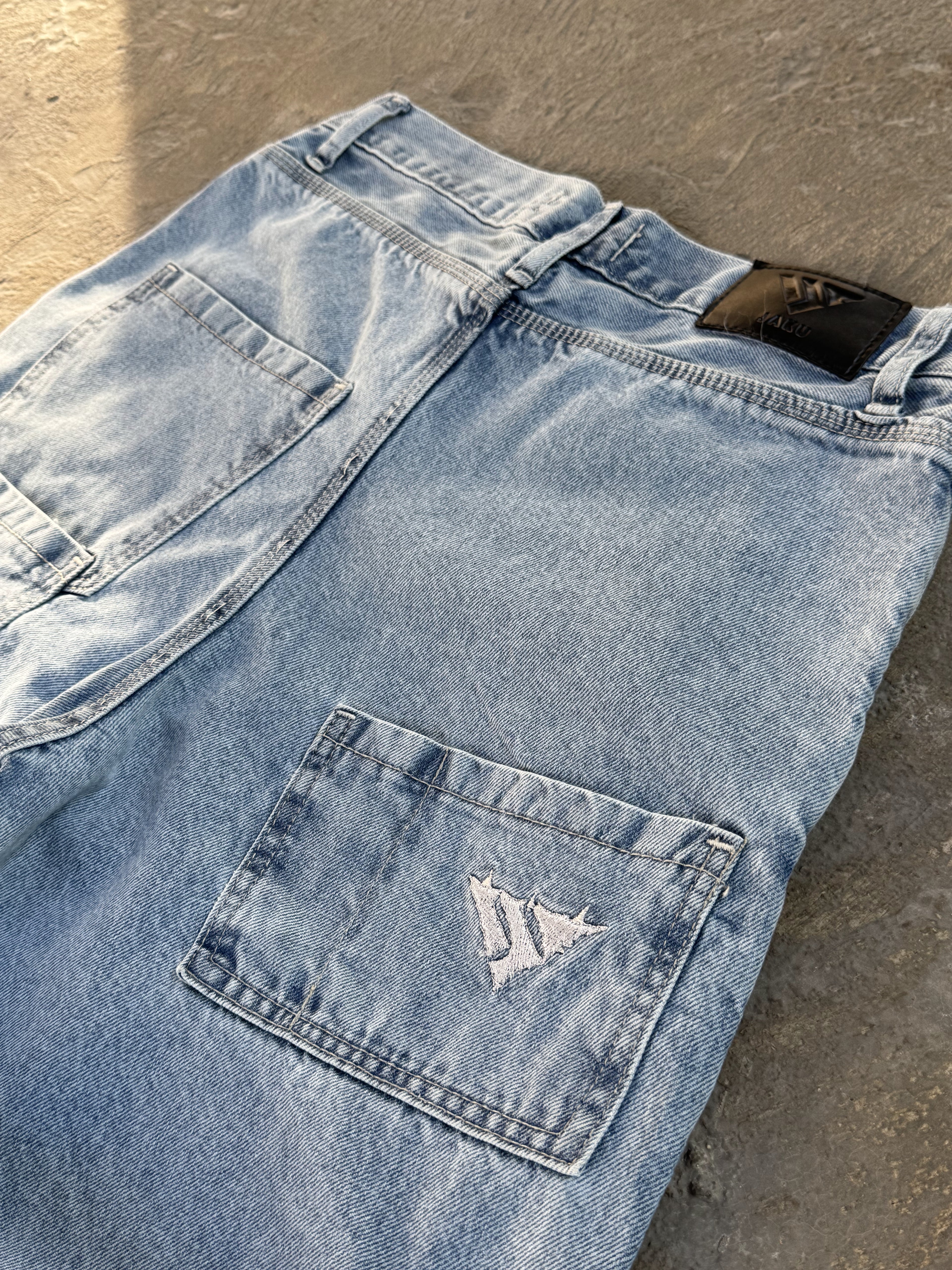 Jean Baggy bolsillo divertido