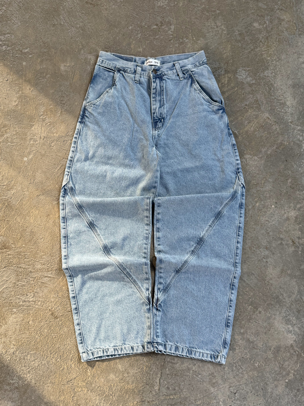 Jean Baggy costura