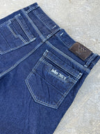 Jean Baggy diseño bolsillo trasero