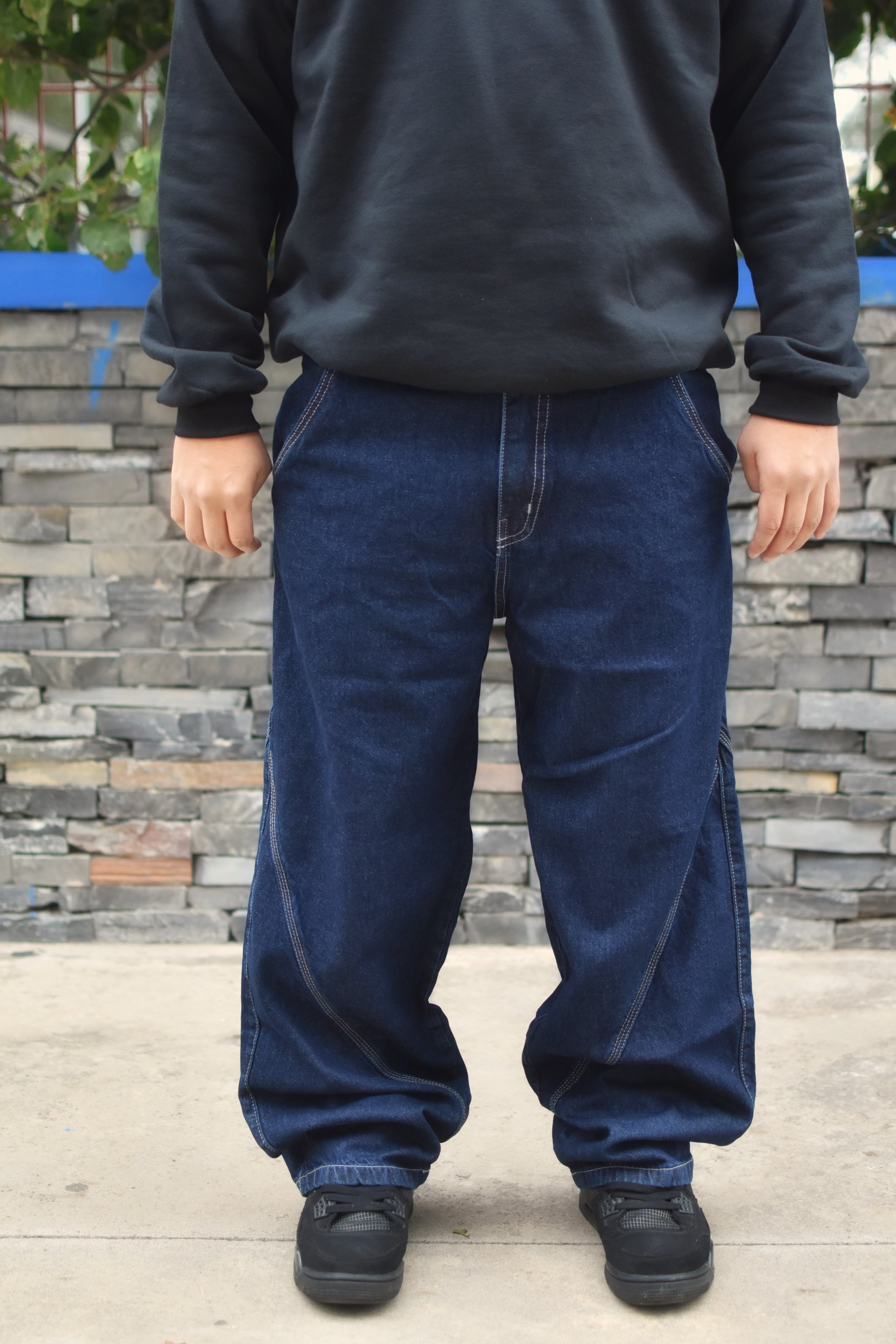 Jean Baggy costura