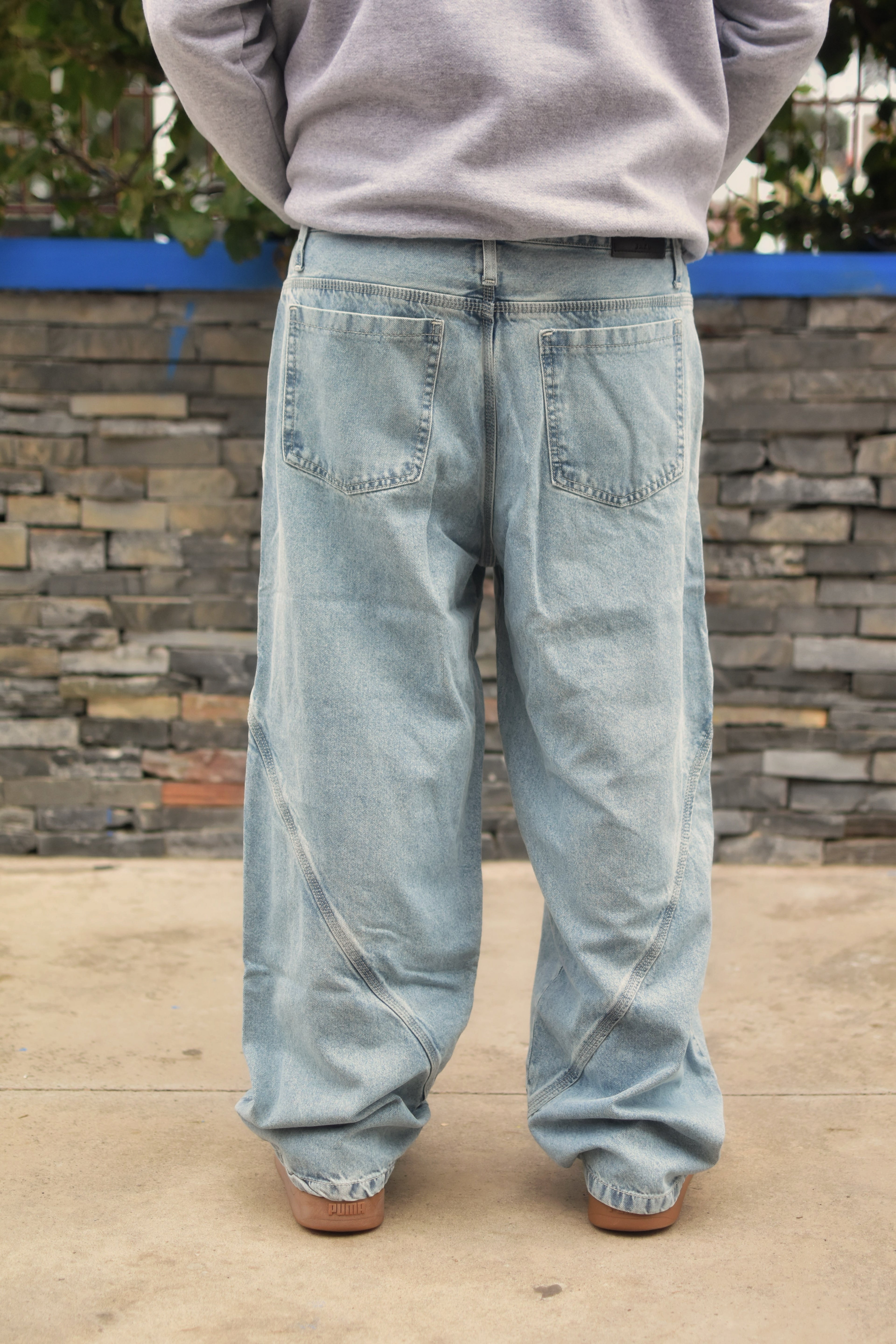 Jean Baggy costura