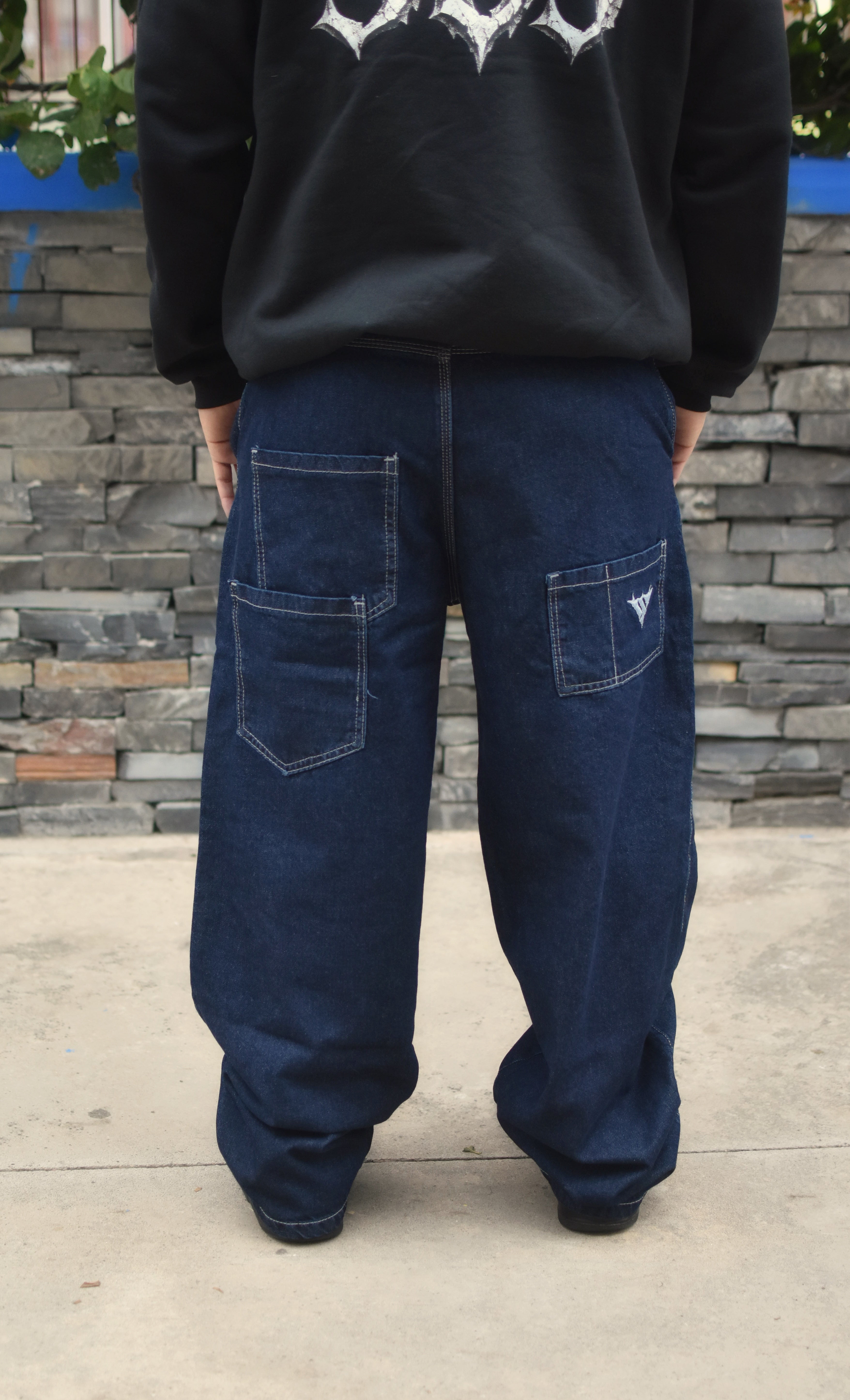 Jean Baggy bolsillo divertido