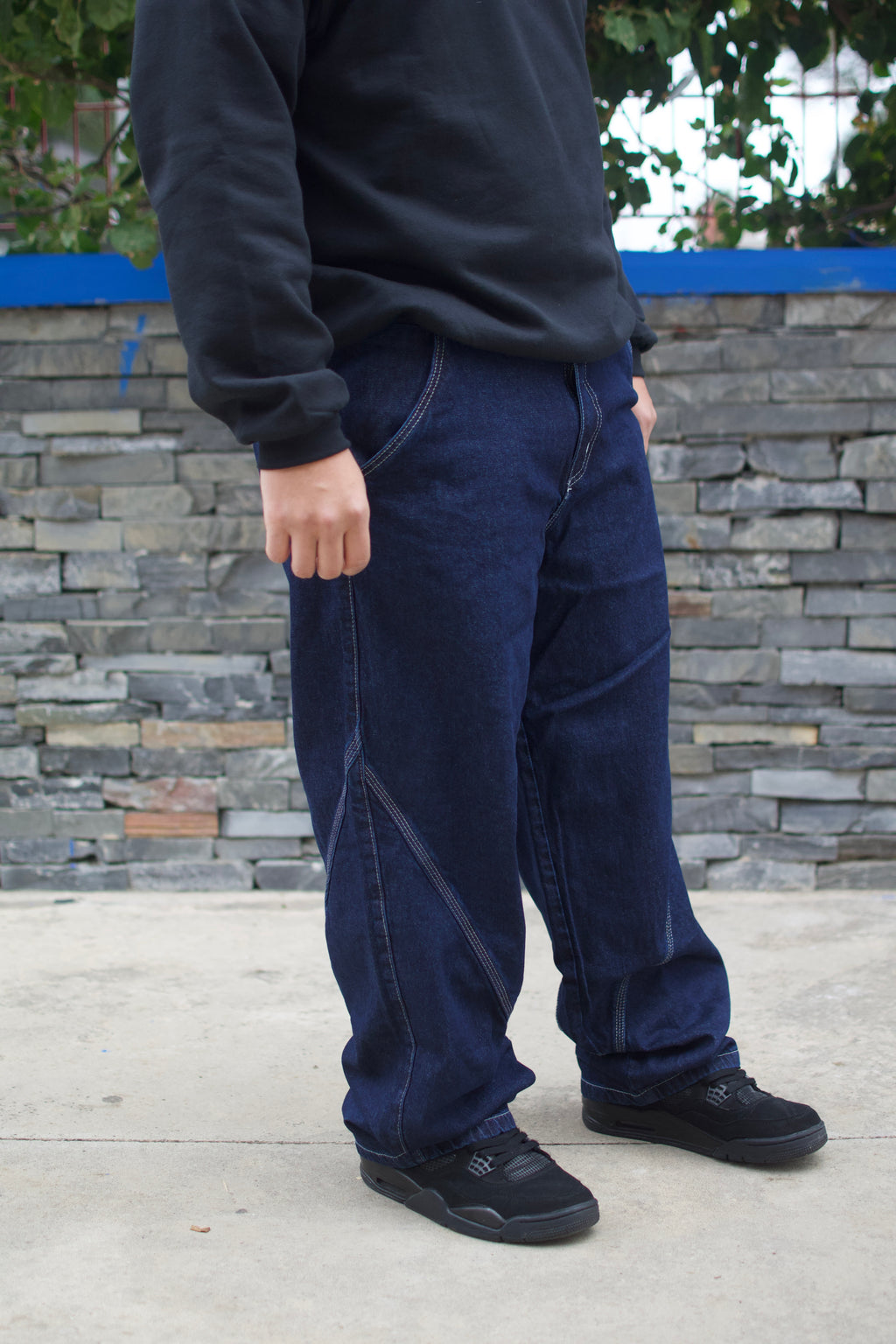 Jean Baggy costura