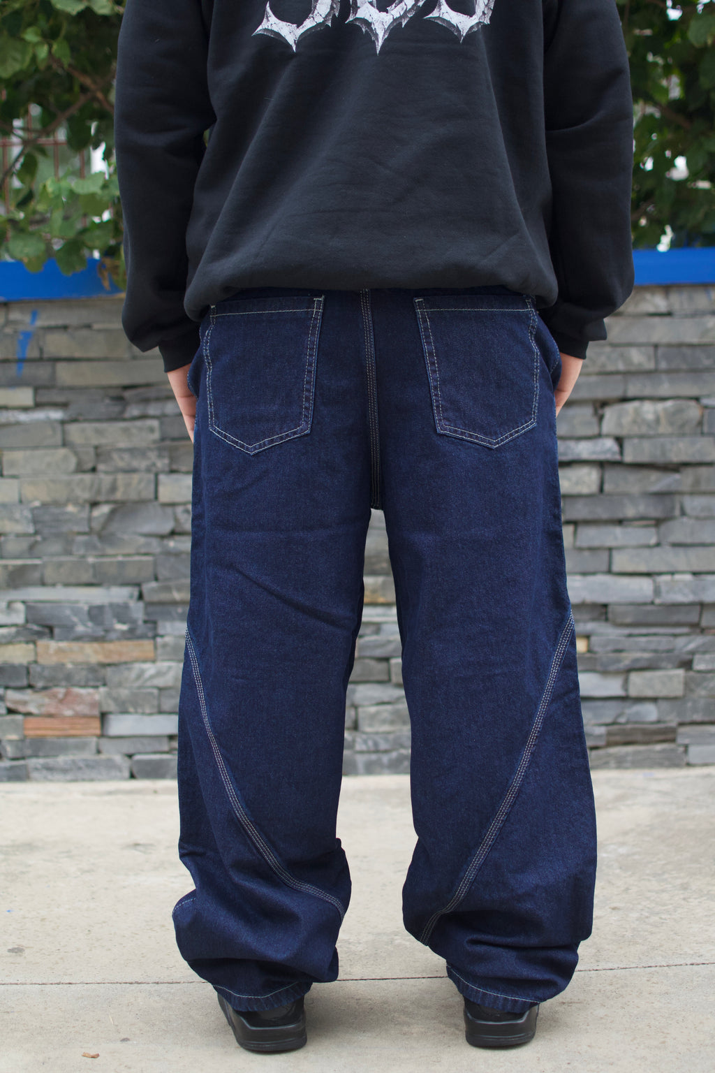 Jean Baggy costura