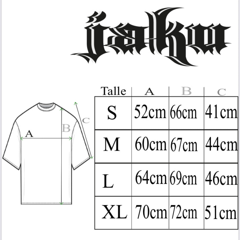 Remera boxy fit Jaku363