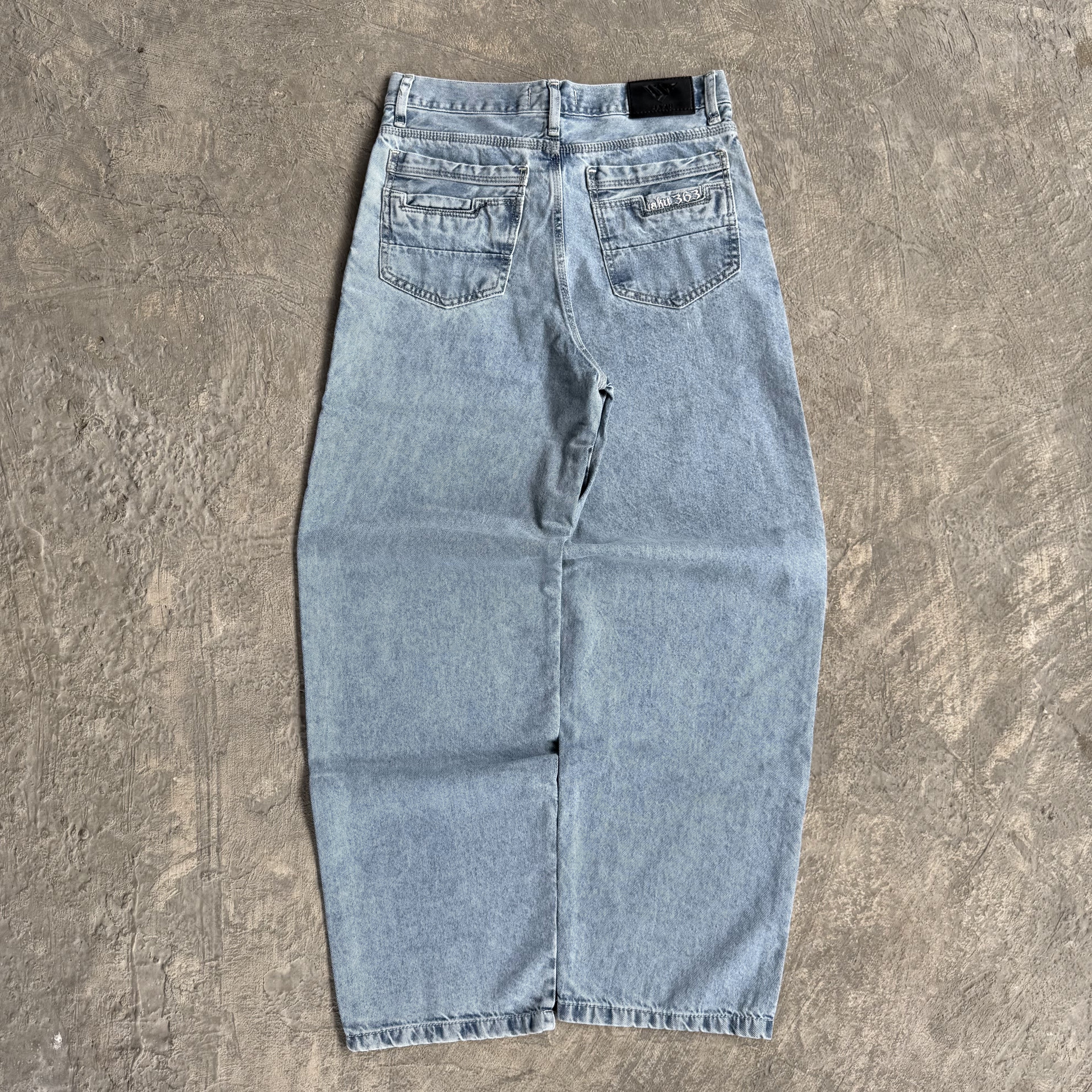 Jean Baggy diseño bolsillo