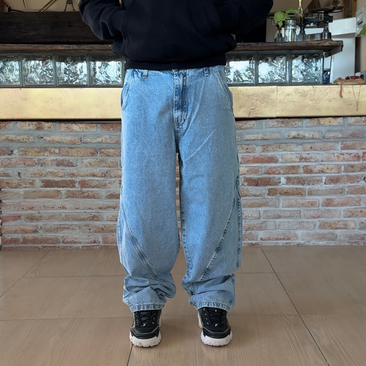 Jean Baggy costura