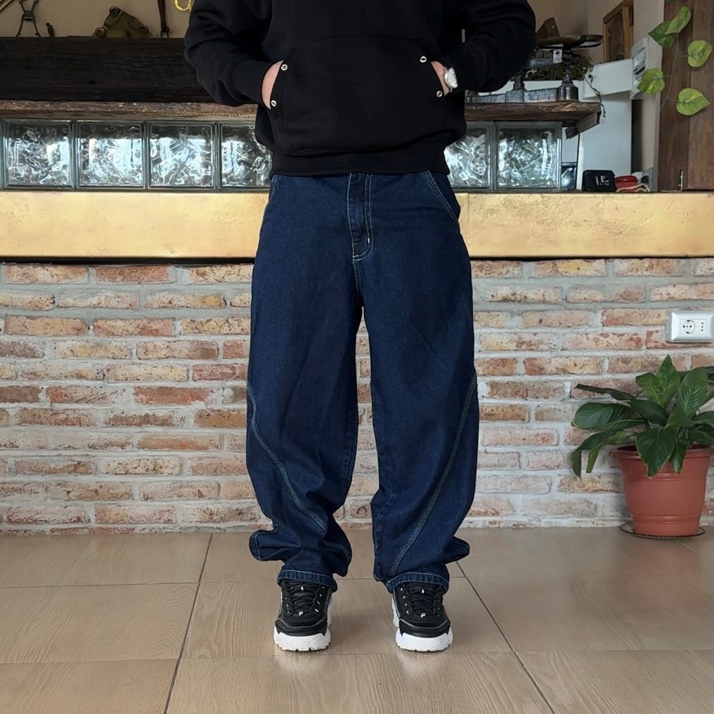 Jean Baggy costura