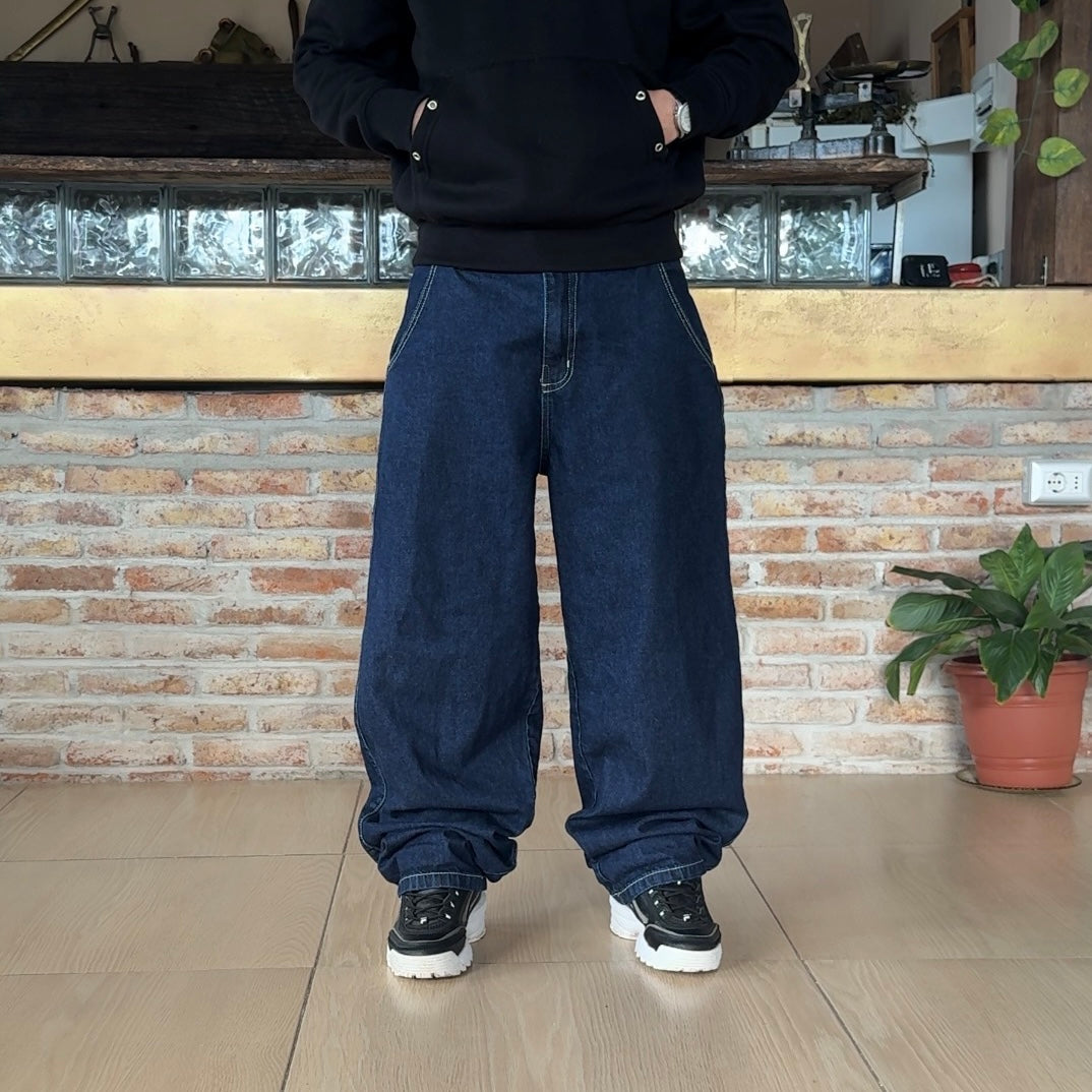 Jean Baggy diseño bolsillo