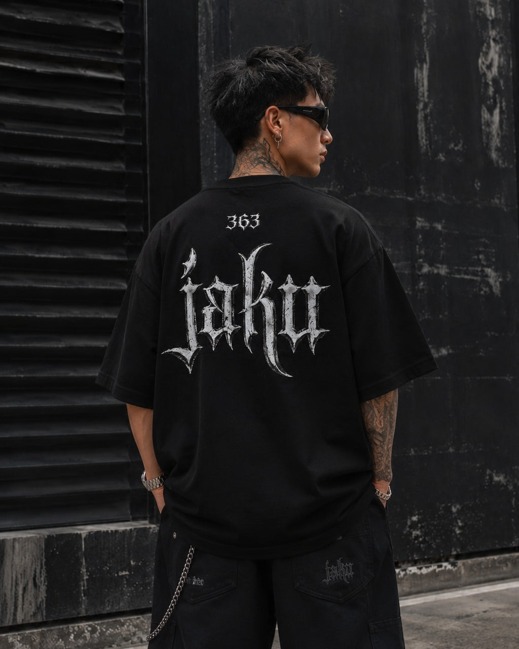 Remera boxy fit Jaku363