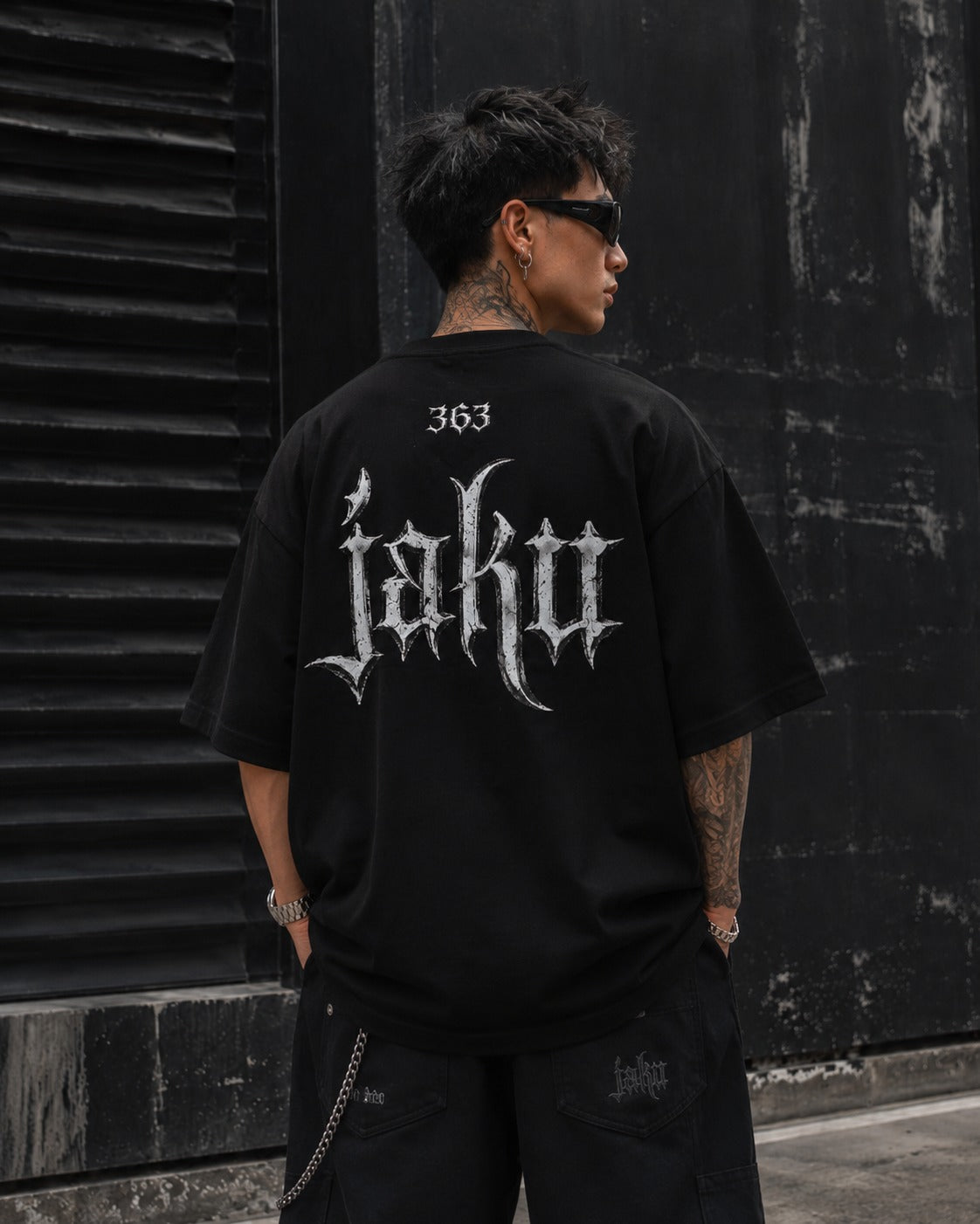 Remera boxy fit Jaku363